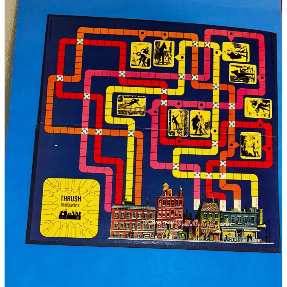 Milton Bradley The Man From U.N.C.L.E.‎ Uncle Replacement Gameboard